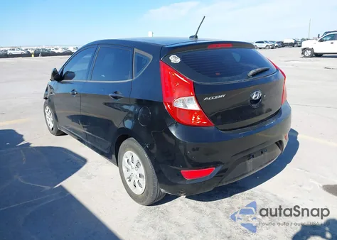 2012 Hyundai Accent Gs z USA, uszkodzony, nr VIN KMHCT5AEXCU027789